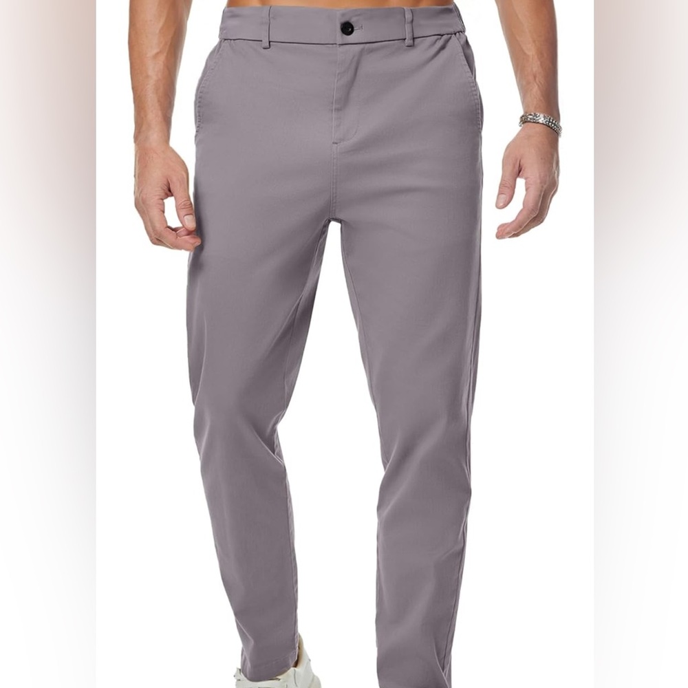 Light grey chunk pants